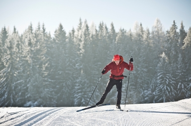 Cross-country skiing in Obertauern