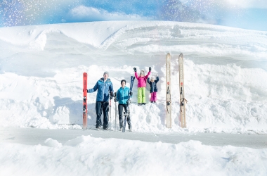 Rodinná lyžařská dovolená v Obertauern